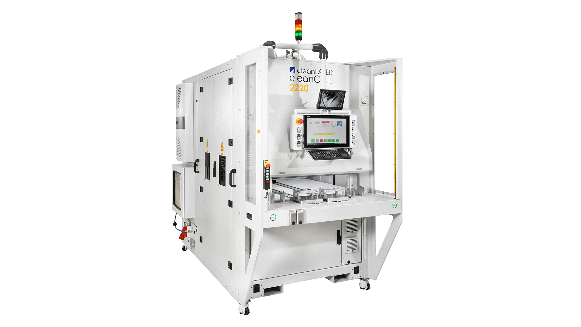 Laser cleaning workstation